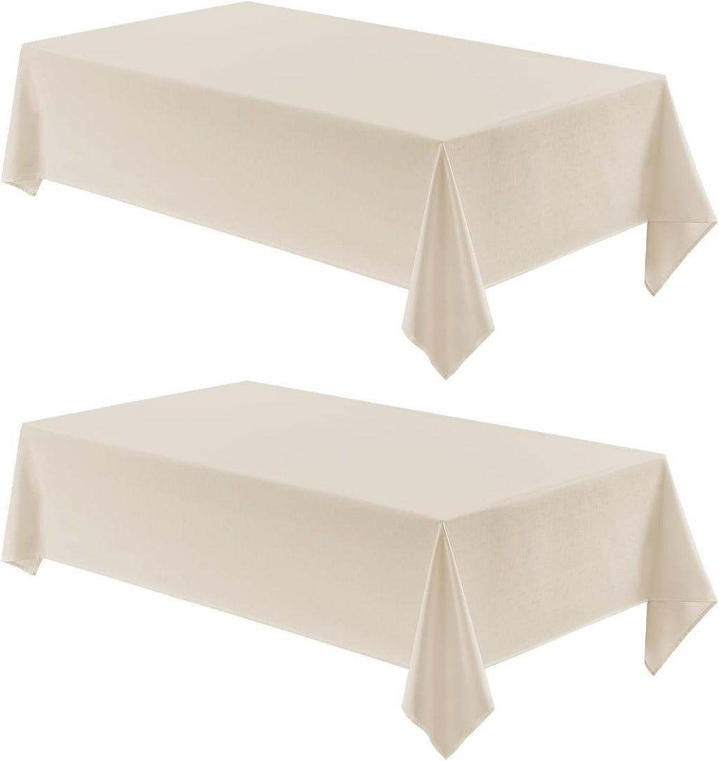 Waterproof Linen Textured Tablecloth