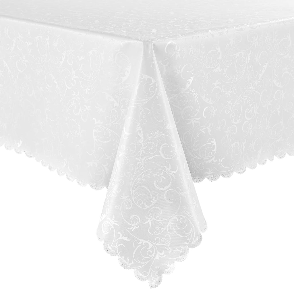 Rectangle Waterproof Heavy Duty Vinyl Tablecloth