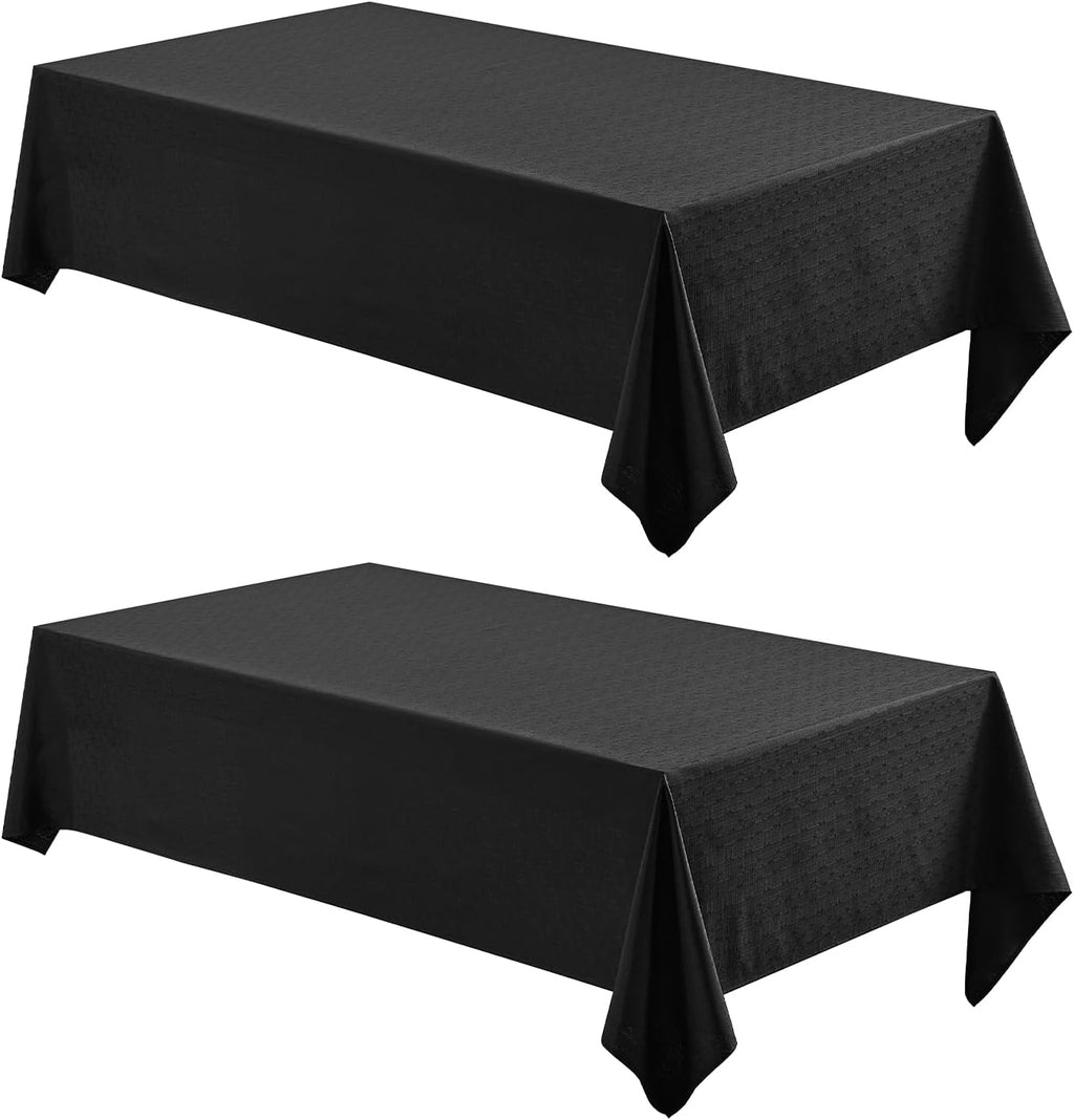 Waterproof Linen Textured Tablecloth