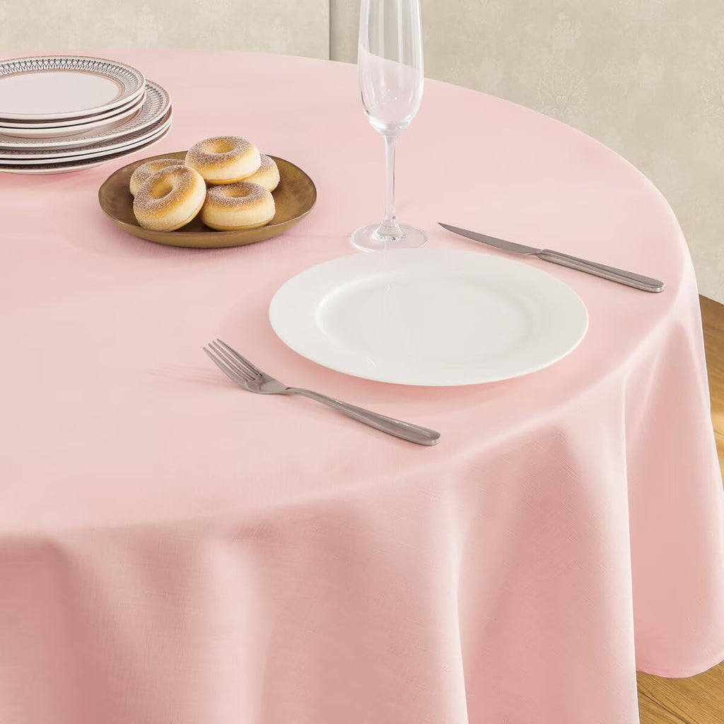 Waterproof Linen Textured Tablecloth