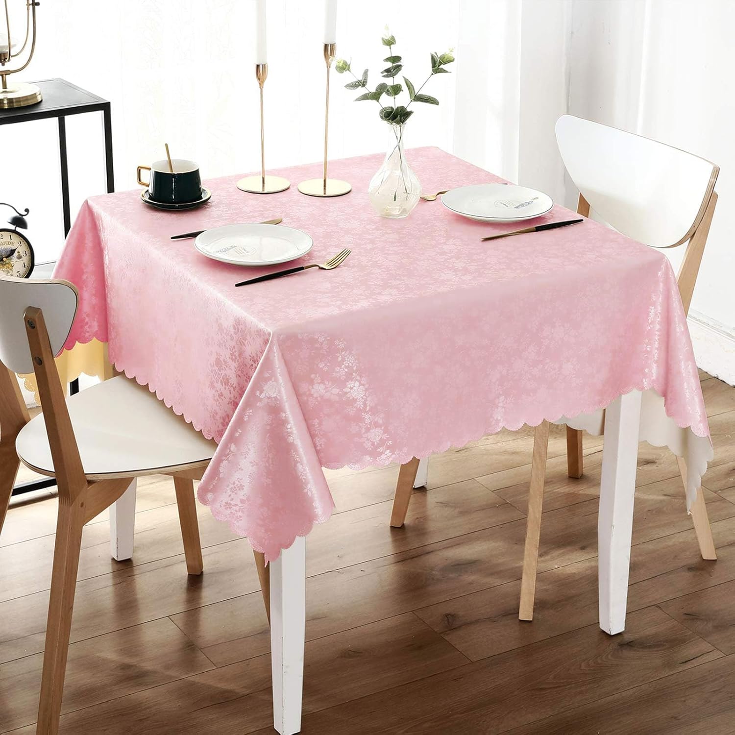 Rectangle Waterproof Heavy Duty Vinyl Tablecloth