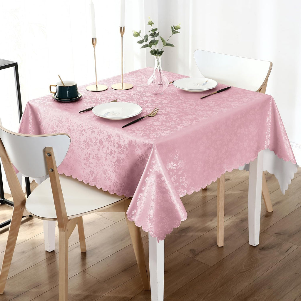 Rectangle Waterproof Heavy Duty Vinyl Tablecloth