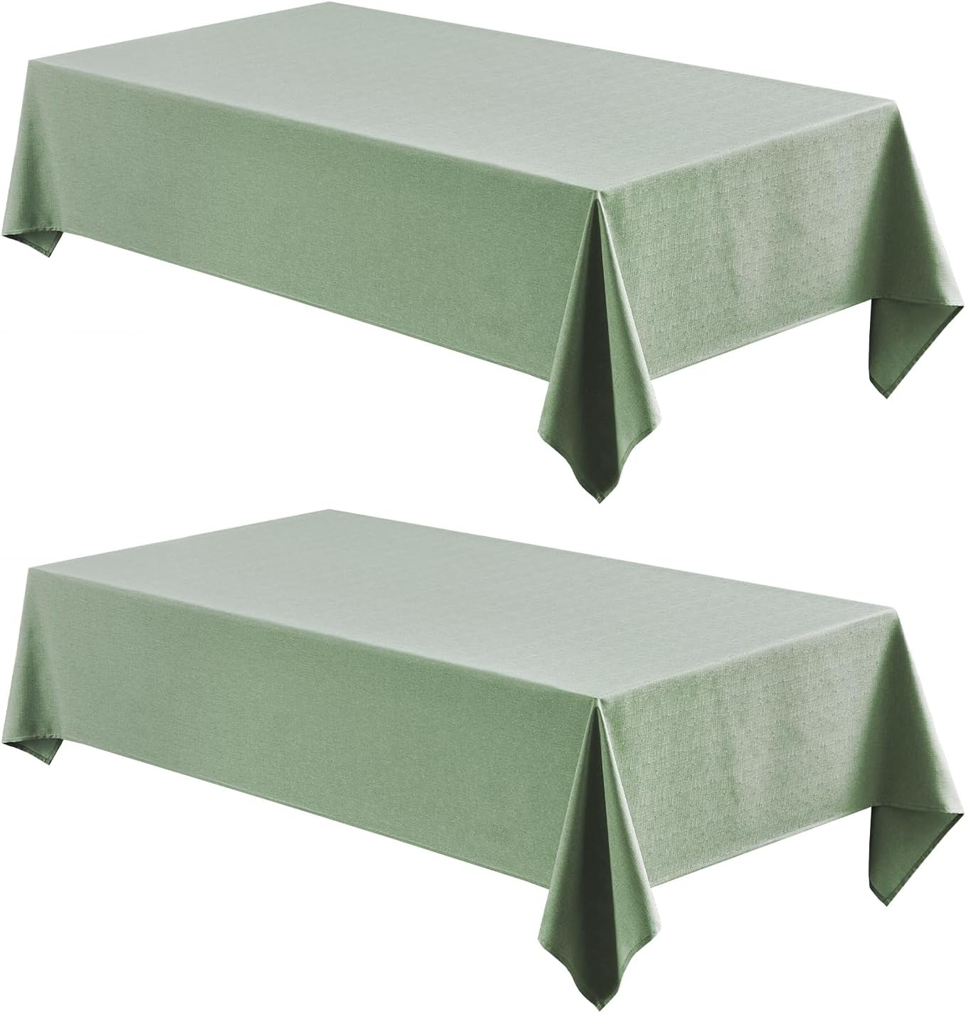 Waterproof Linen Textured Tablecloth