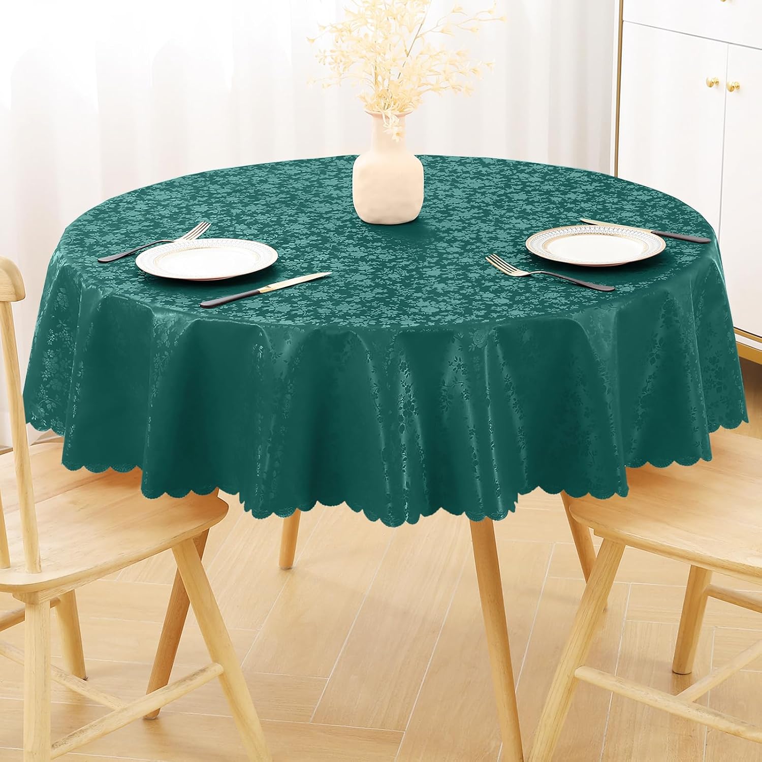 Rectangle Waterproof Heavy Duty Vinyl Tablecloth