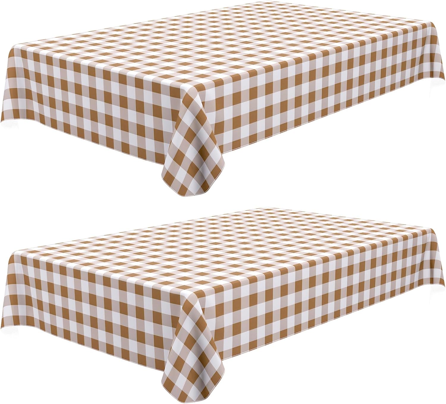 Waterproof Vinyl Tablecloth with Flannel Backing