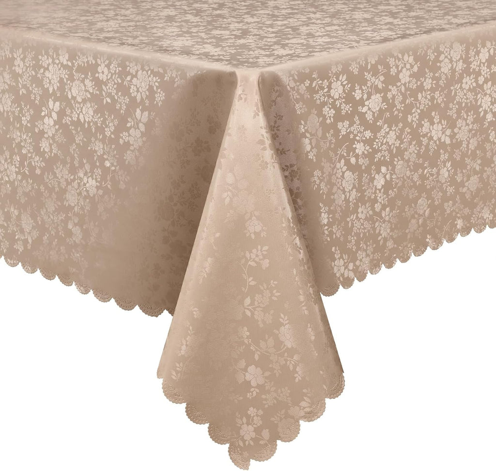 Rectangle Waterproof Heavy Duty Vinyl Tablecloth