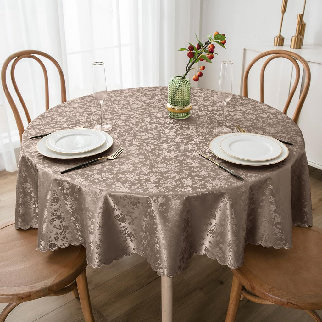 Rectangle Waterproof Heavy Duty Vinyl Tablecloth