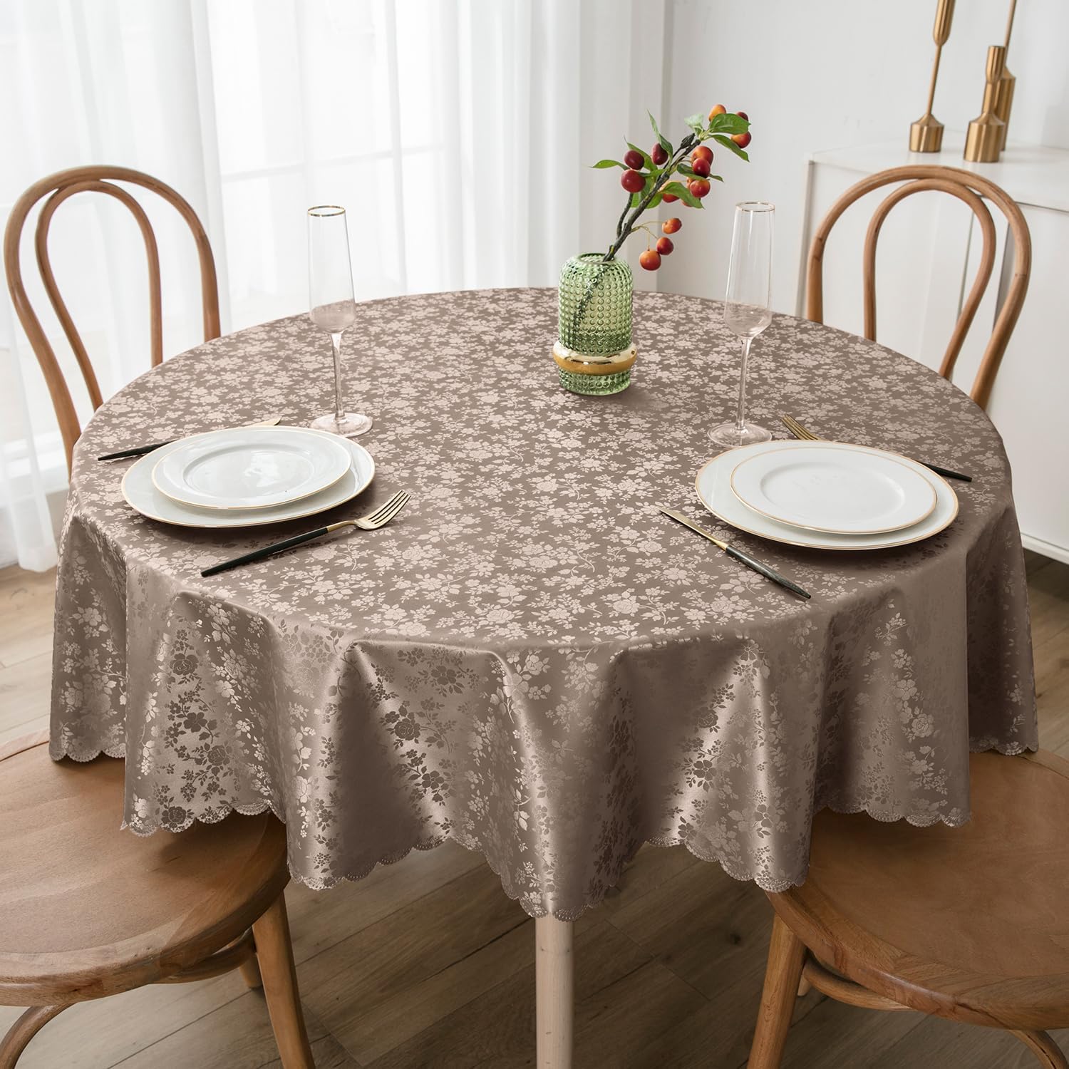 Rectangle Waterproof Heavy Duty Vinyl Tablecloth