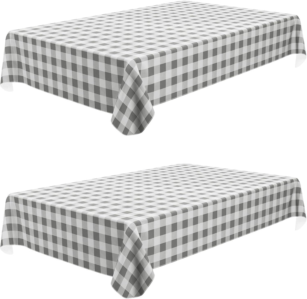 Waterproof Vinyl Tablecloth with Flannel Backing