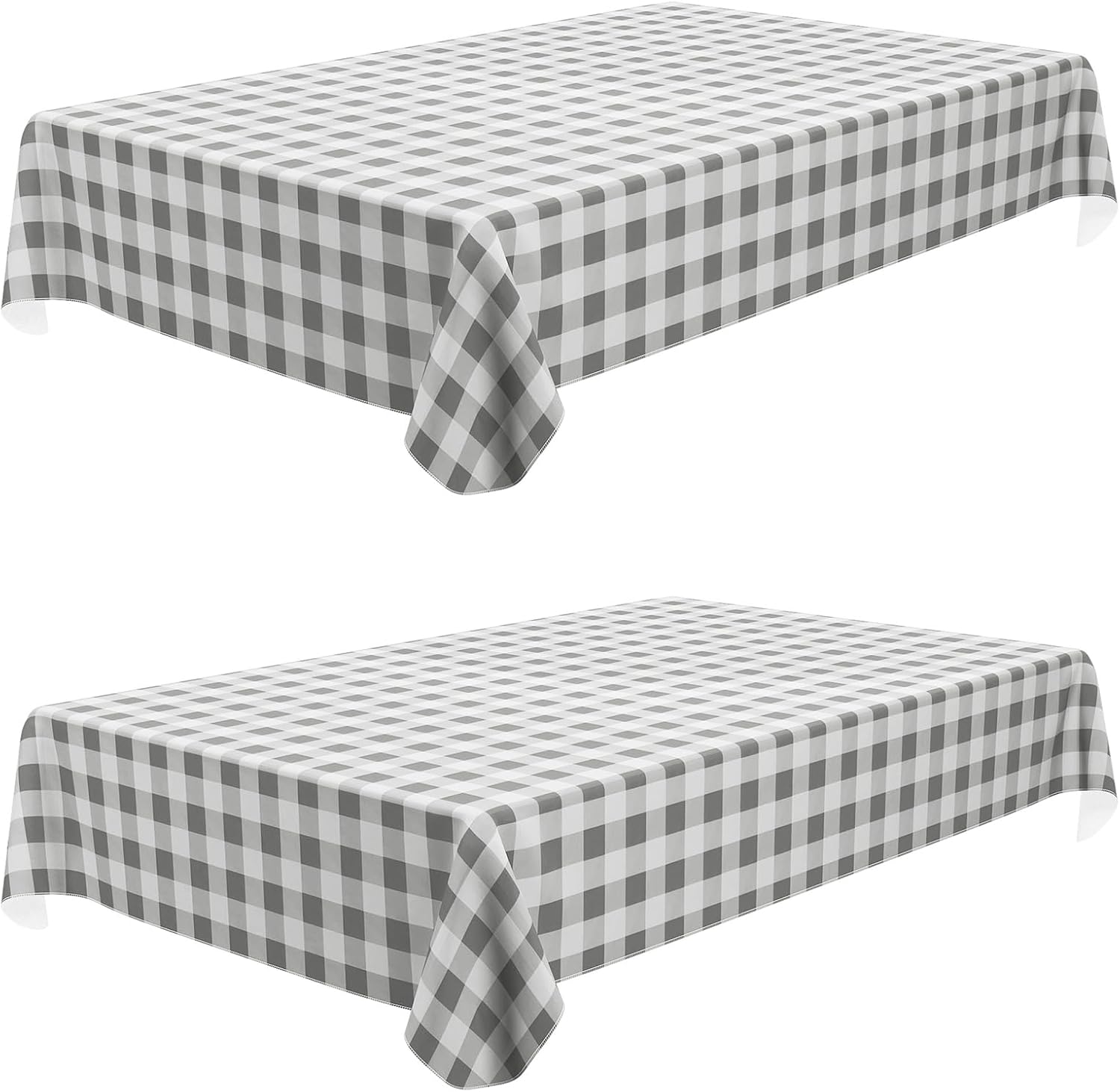 Waterproof Vinyl Tablecloth with Flannel Backing
