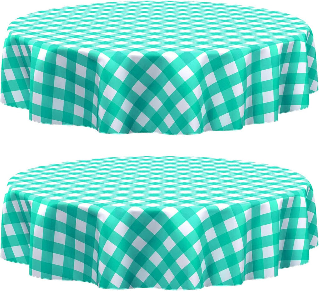Waterproof Vinyl Tablecloth with Flannel Backing