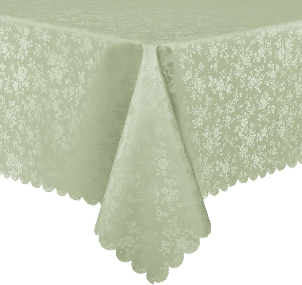 Rectangle Waterproof Heavy Duty Vinyl Tablecloth