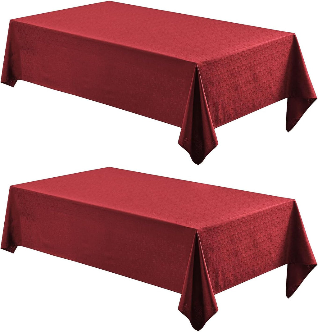 Waterproof Linen Textured Tablecloth
