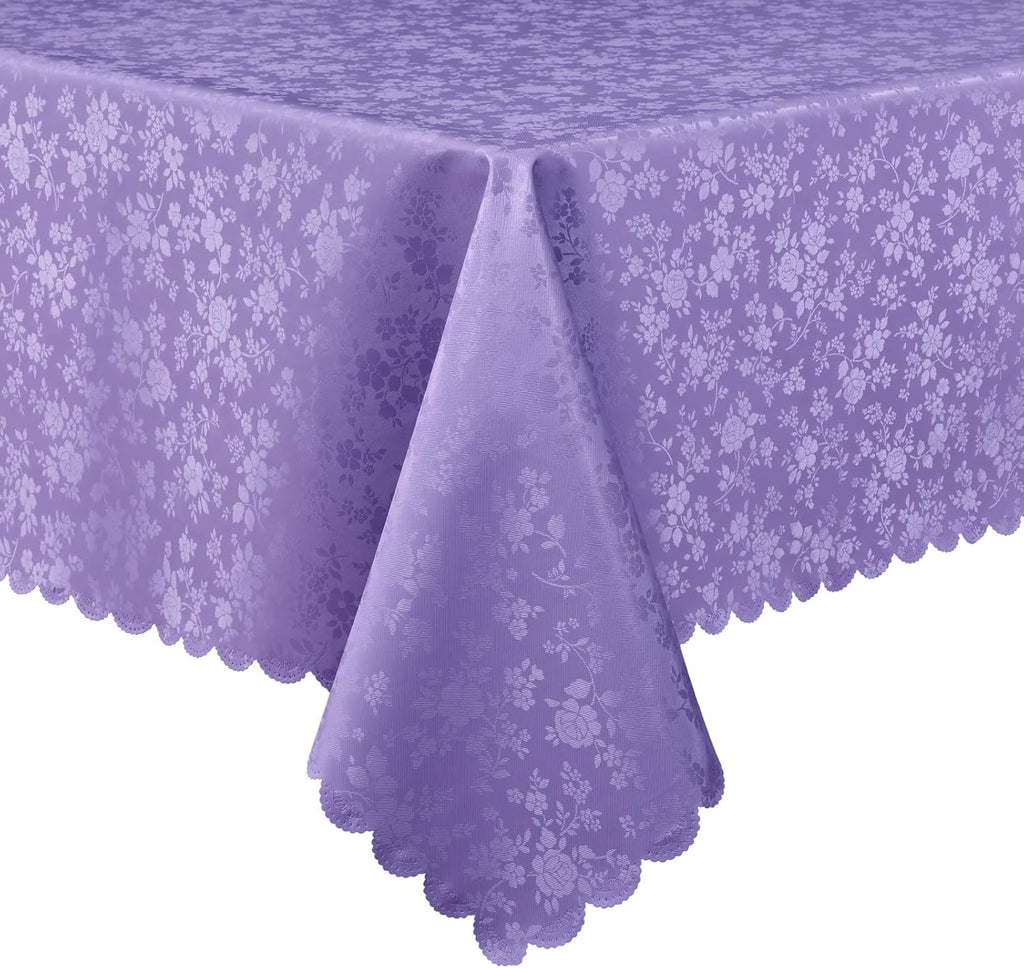 Rectangle Waterproof Heavy Duty Vinyl Tablecloth