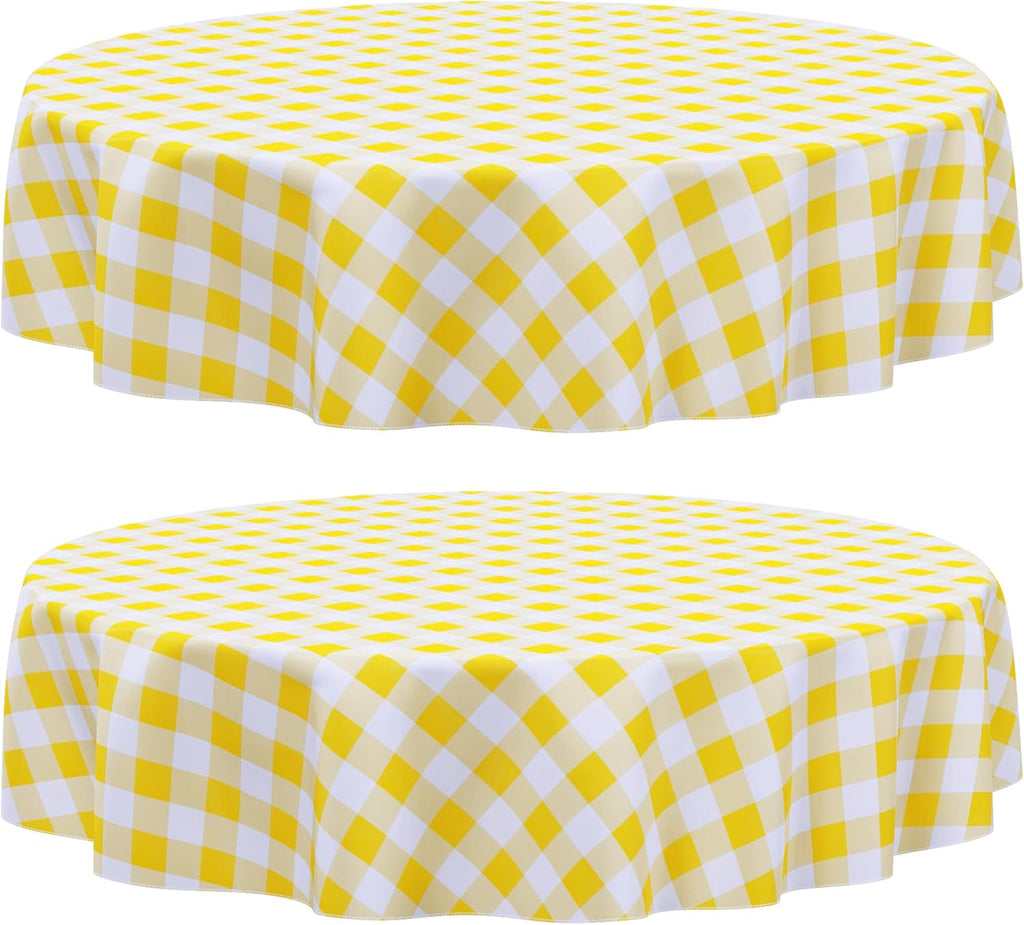 Waterproof Vinyl Tablecloth with Flannel Backing