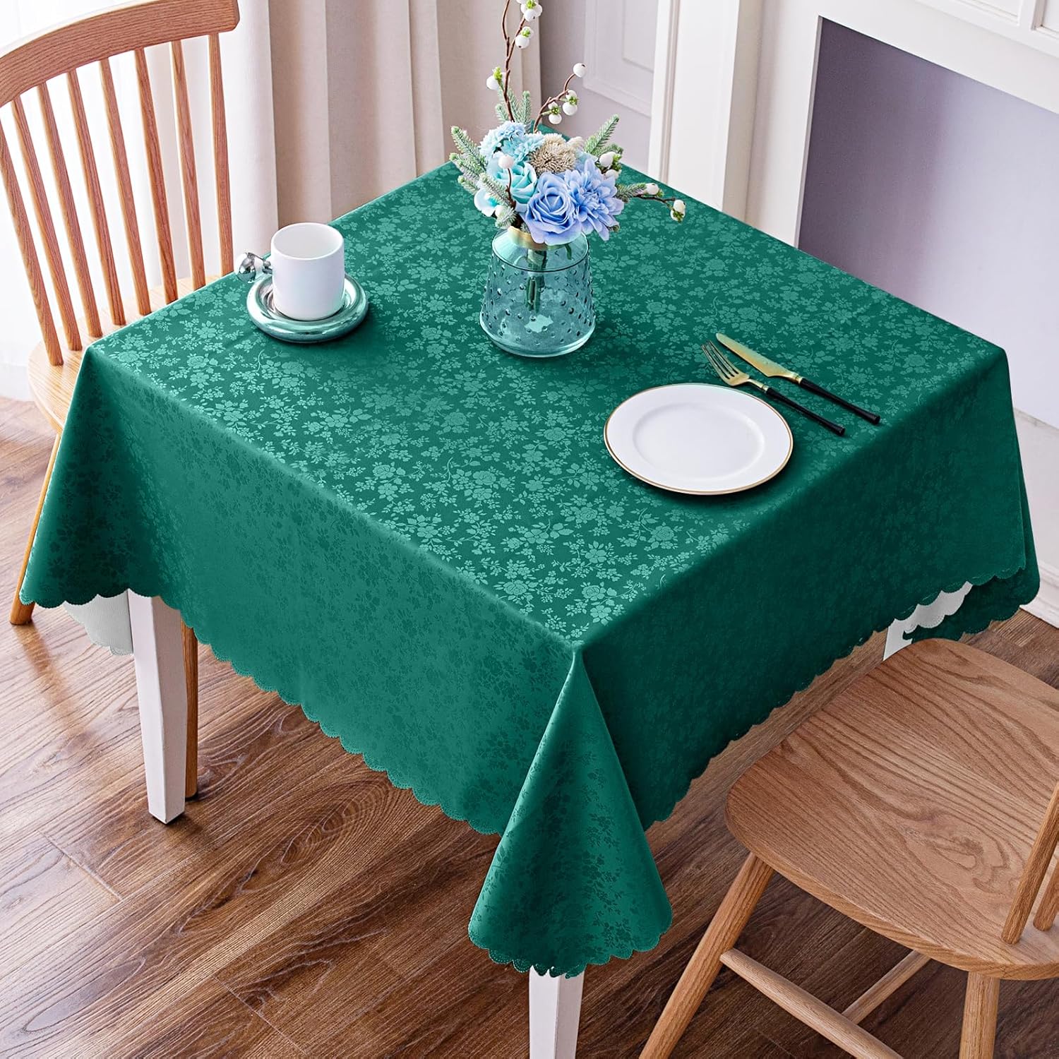 Rectangle Waterproof Heavy Duty Vinyl Tablecloth