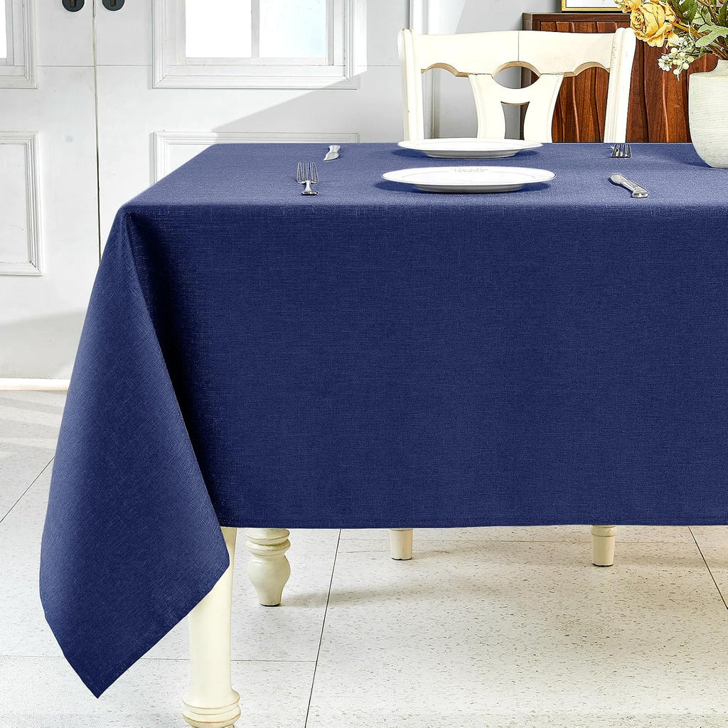 Sage Green Waterproof Linen Tablecloth