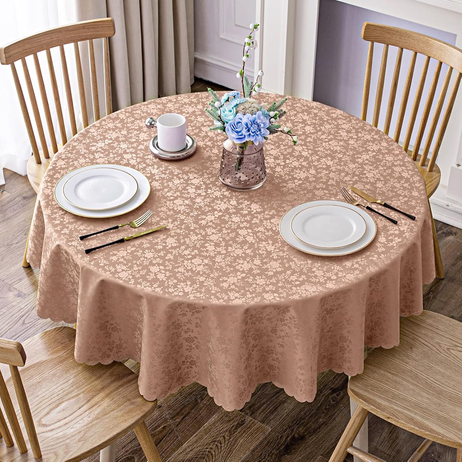 Rectangle Waterproof Heavy Duty Vinyl Tablecloth