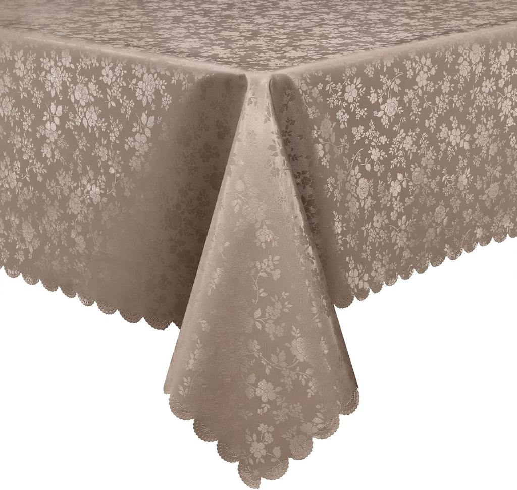 Rectangle Waterproof Heavy Duty Vinyl Tablecloth