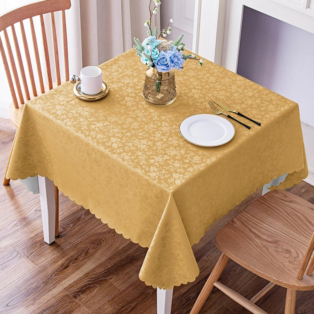 Rectangle Waterproof Heavy Duty Vinyl Tablecloth