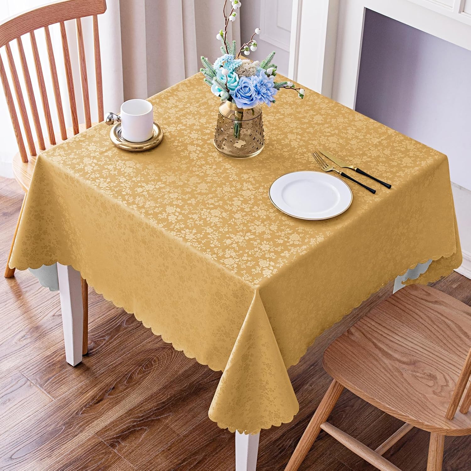 Rectangle Waterproof Heavy Duty Vinyl Tablecloth