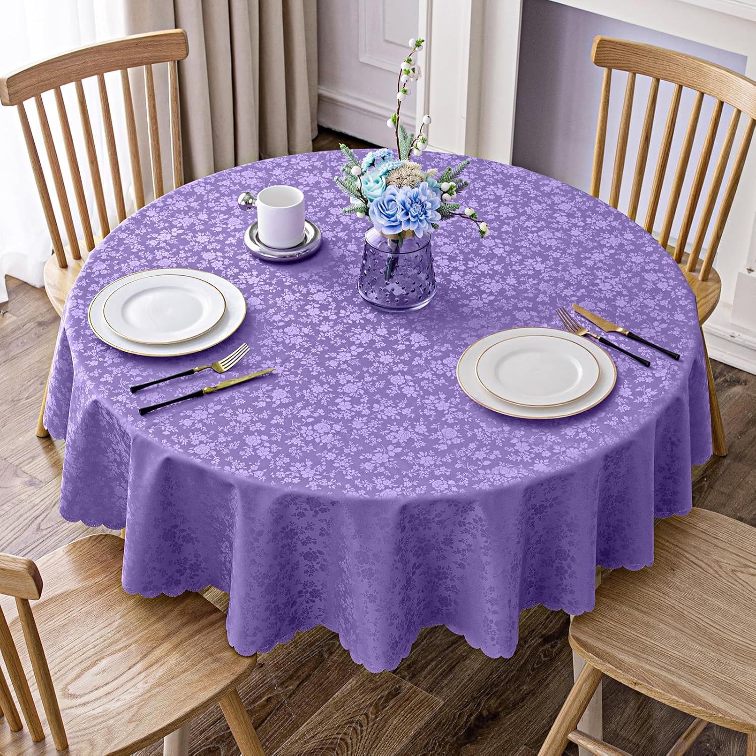 Rectangle Waterproof Heavy Duty Vinyl Tablecloth