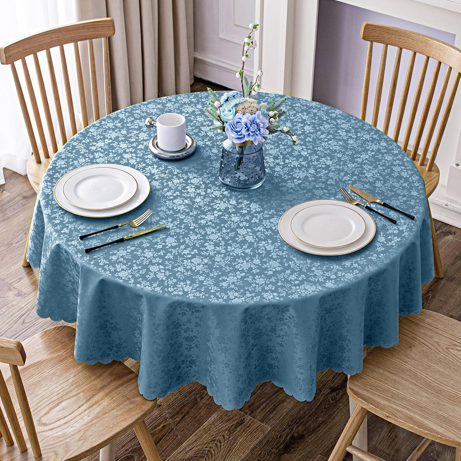 Rectangle Waterproof Heavy Duty Vinyl Tablecloth