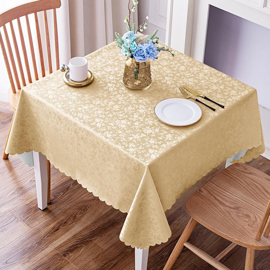 Rectangle Waterproof Heavy Duty Vinyl Tablecloth