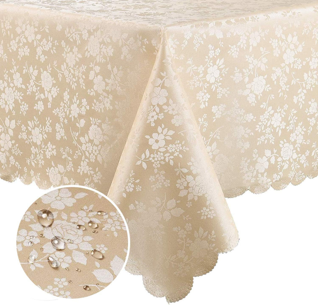 Rectangle Waterproof Heavy Duty Vinyl Tablecloth