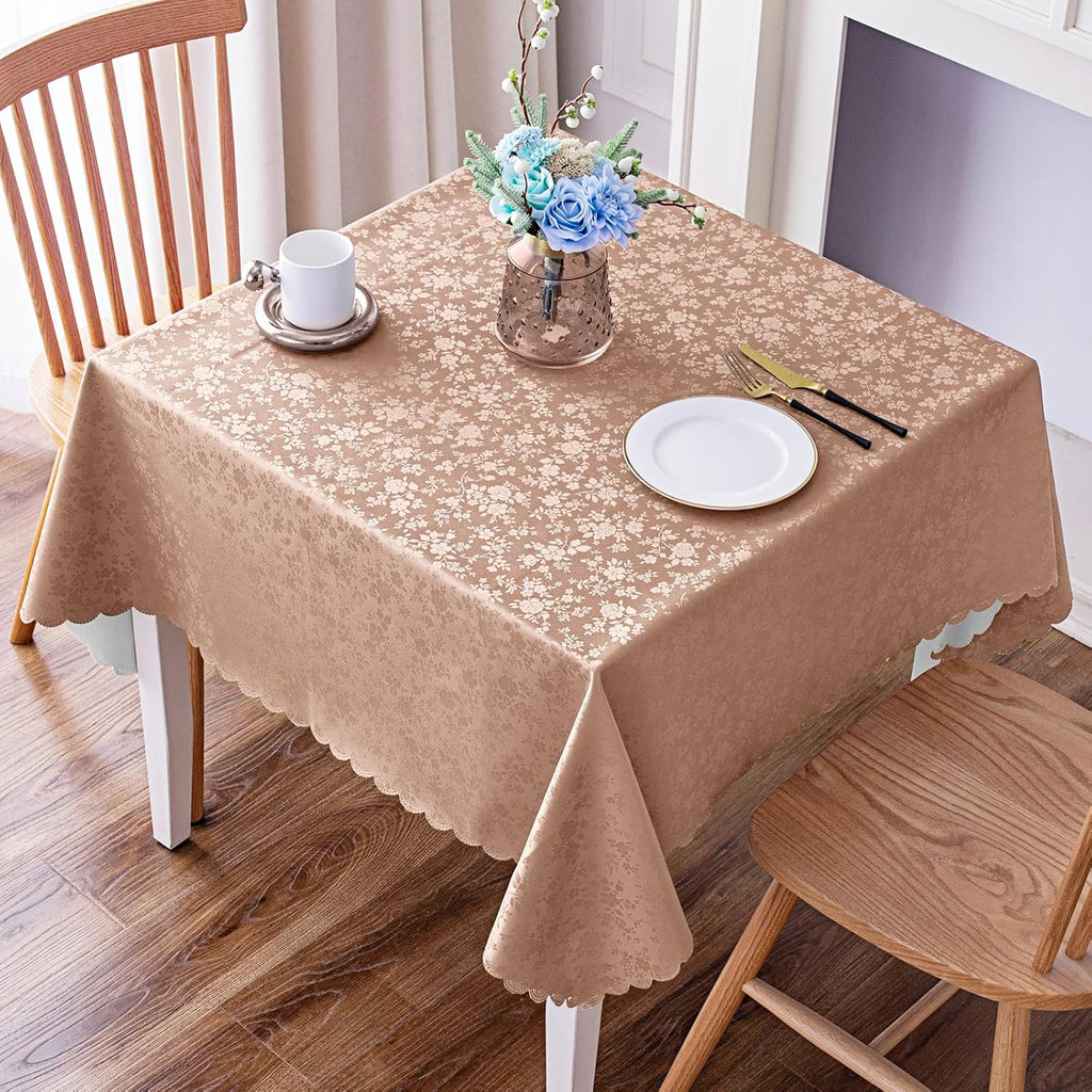 Rectangle Waterproof Heavy Duty Vinyl Tablecloth