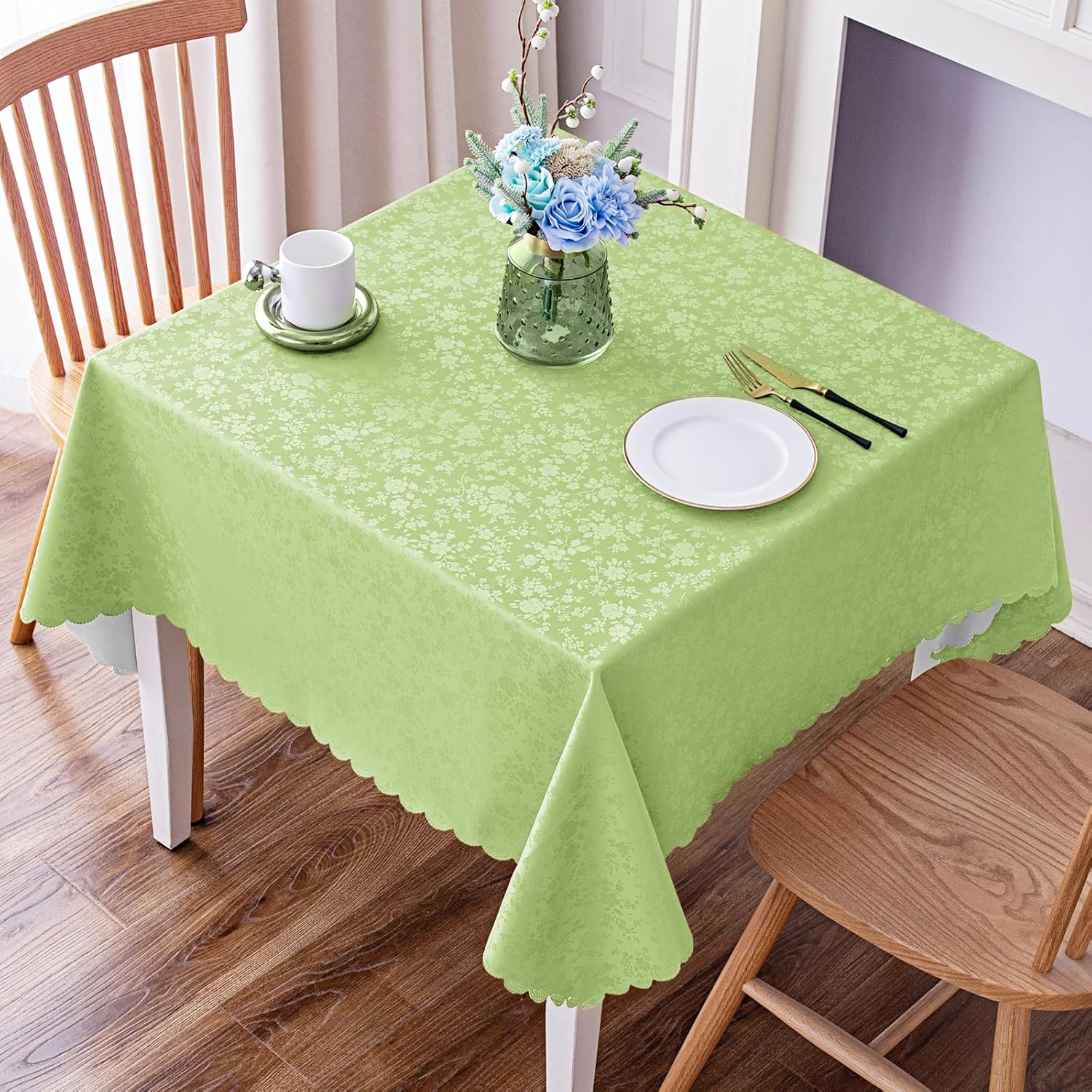 Rectangle Waterproof Heavy Duty Vinyl Tablecloth