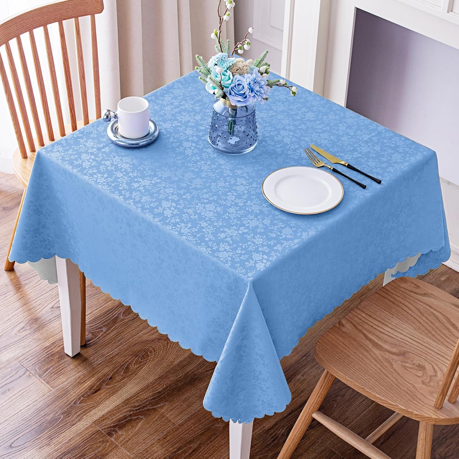 Rectangle Waterproof Heavy Duty Vinyl Tablecloth