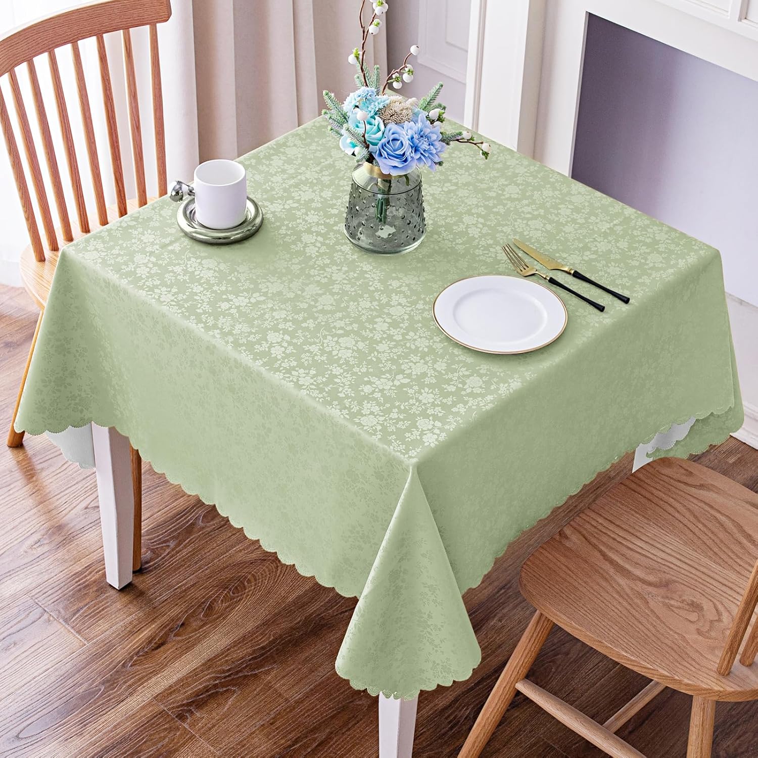 Rectangle Waterproof Heavy Duty Vinyl Tablecloth