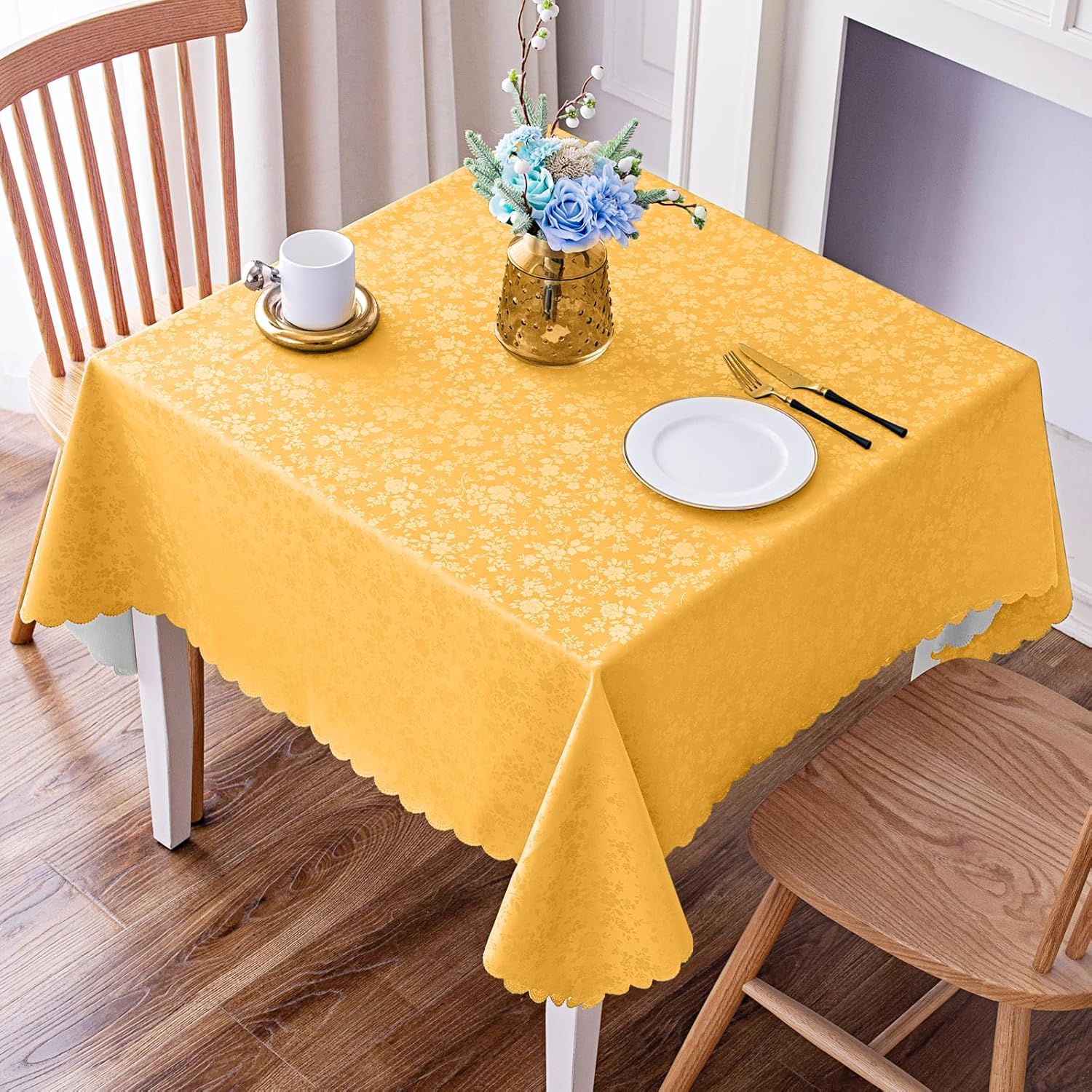 Rectangle Waterproof Heavy Duty Vinyl Tablecloth