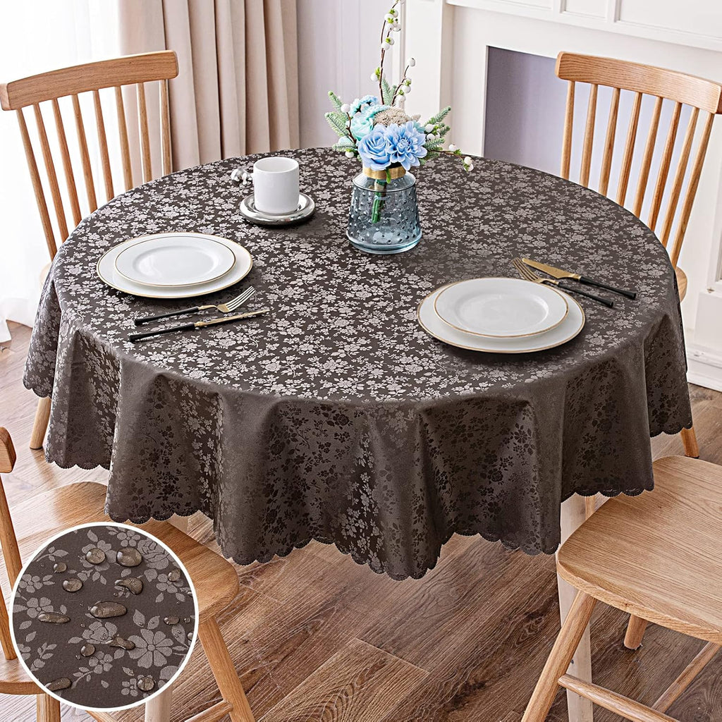 Rectangle Waterproof Heavy Duty Vinyl Tablecloth